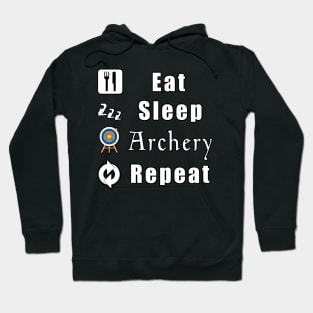 Eat Sleep Archery Repeat Hoodie